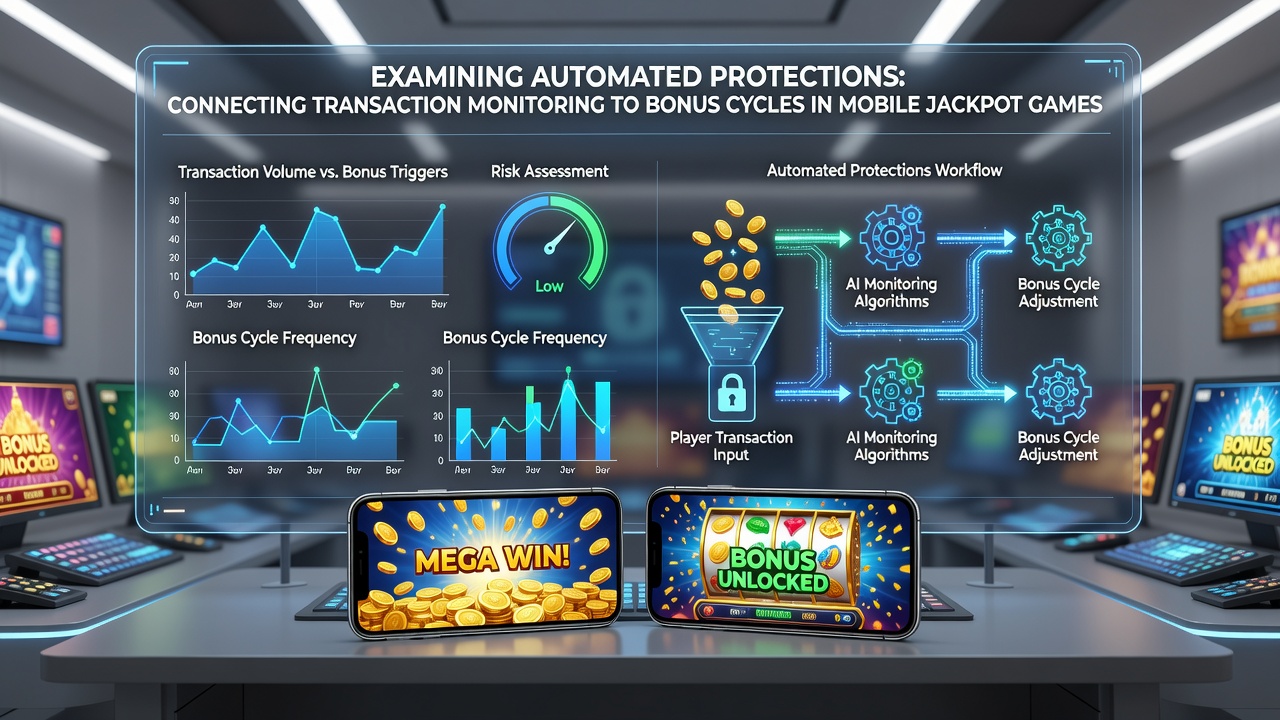 Automatisierte Schutzsysteme in mobilen Jackpot-Spielen mit Fokus auf Transaktionsüberwachung und Bonuszyklen