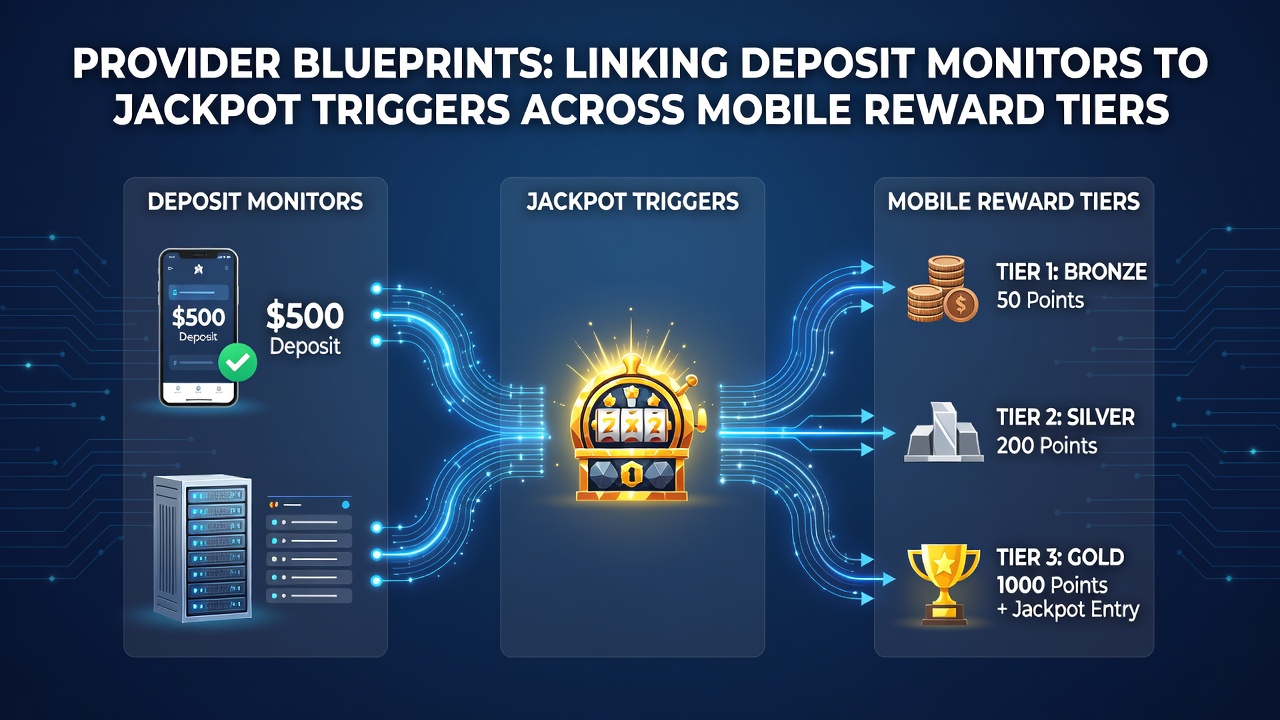 Technische Vernetzungen bei Anbietern: Einzahlungsüberwachung trifft auf Jackpot-Trigger in mobilen Reward-Stufen