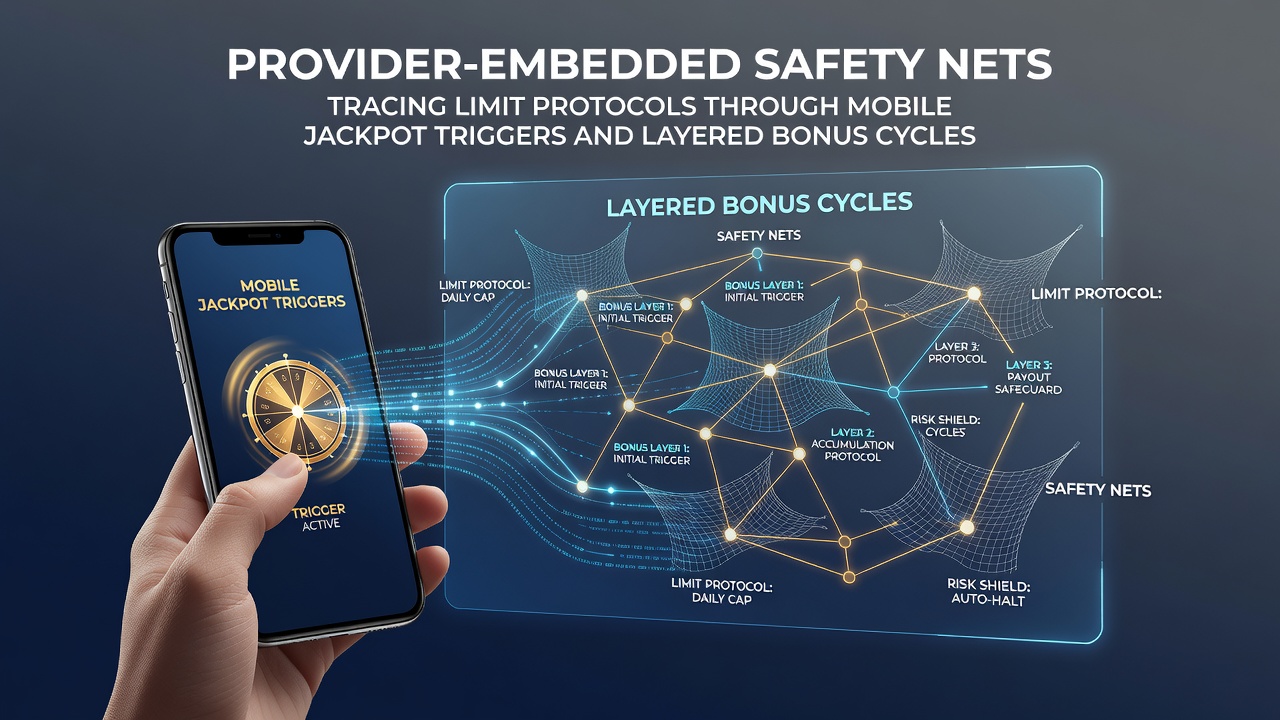 Darstellung von integrierten Limitprotokollen in mobilen Jackpot-Systemen und Bonuszyklen