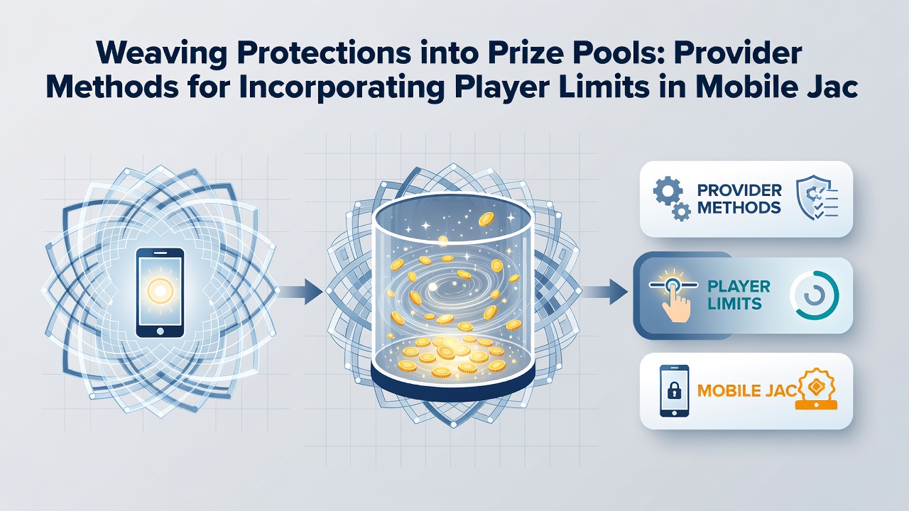 Illustration der Integration von Spielerlimits in gestaffelte Bonus- und Jackpot-Strukturen